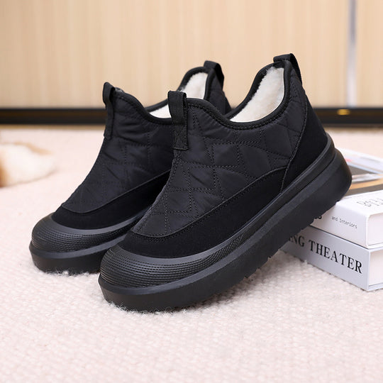 Damen Bequeme und wetterfeste Slip-On Boots mit weichem Innenfutter R&B