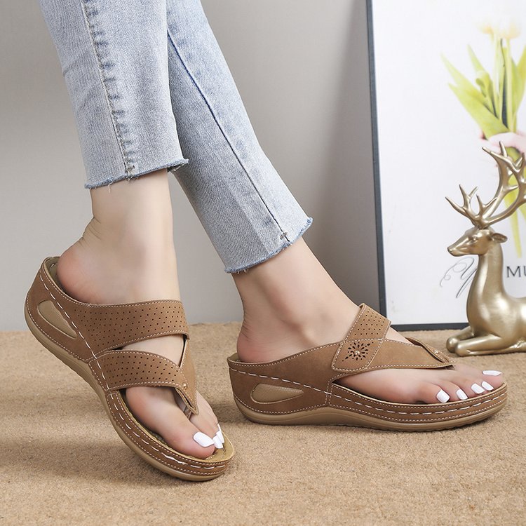 Damen Komfortable Fußbetten Sandalen R&B
