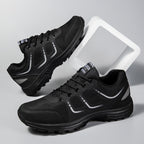 Damen Sportliche Laufschuhe mit atmungsaktivem Mesh-Obermaterial und rutschfester Sohle R&B
