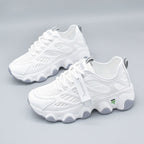Damen Sportliche Lauf-Sneaker mit atmungsaktivem Mesh-Obermaterial und stoßdämpfender Sohle R&B