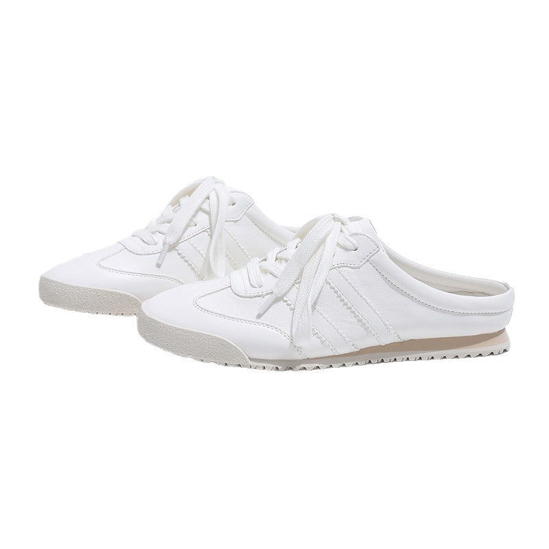 Damen lässige Slip-On Sneakers im sportlichen Design mit atmungsaktiver Obermaterialstruktur R&B