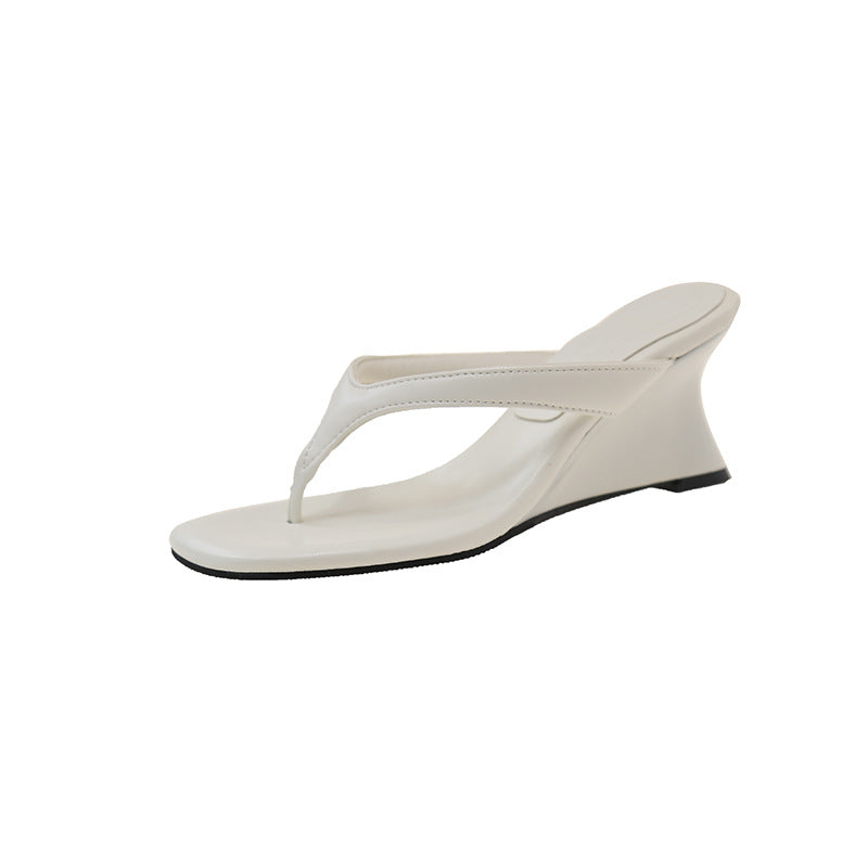Damen Elegante Zehentrenner mit komfortablem Wedge-Absatz R&B