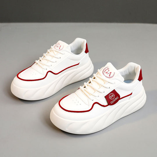 Damen sportliche Sneakers mit luftiger Mesh-Oberfläche und modischem Profil R&B