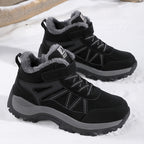 Damen isolierte Winterstiefel mit rutschfester Sohle und wärmendem Innenfutter R&B