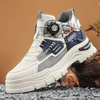 Damen High-Top Sneakers mit innovativem Schnürsystem und rutschfester Sohle R&B
