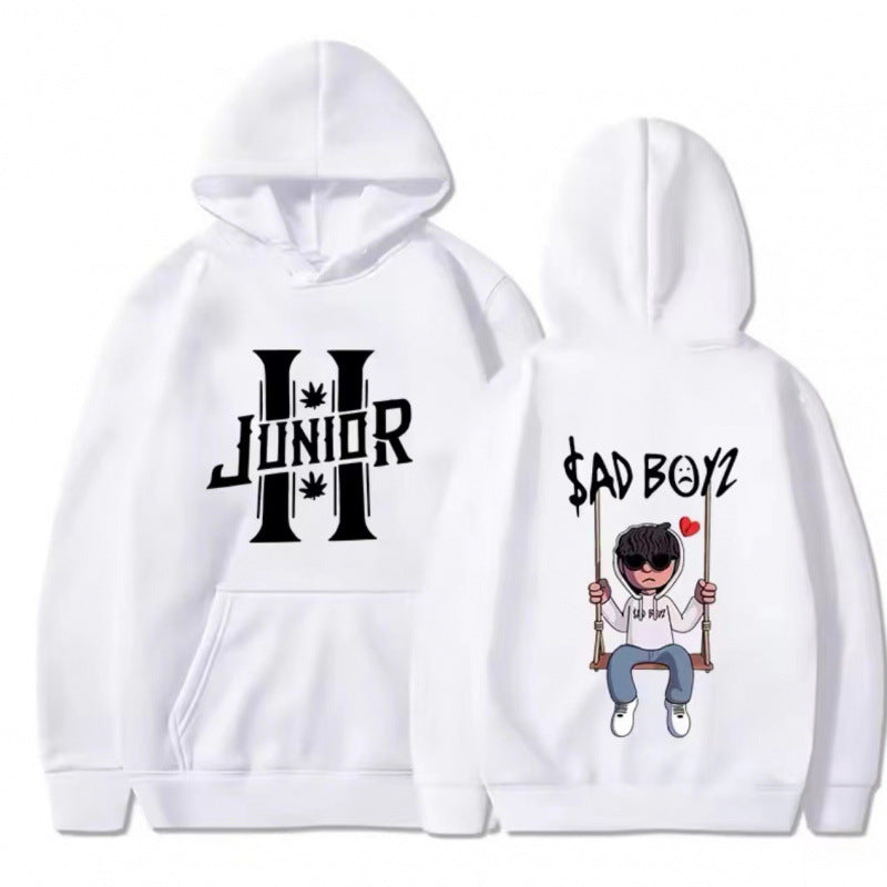Damen Hoodie mit einzigartigem grafischen Design und gemütlicher Passform R&B