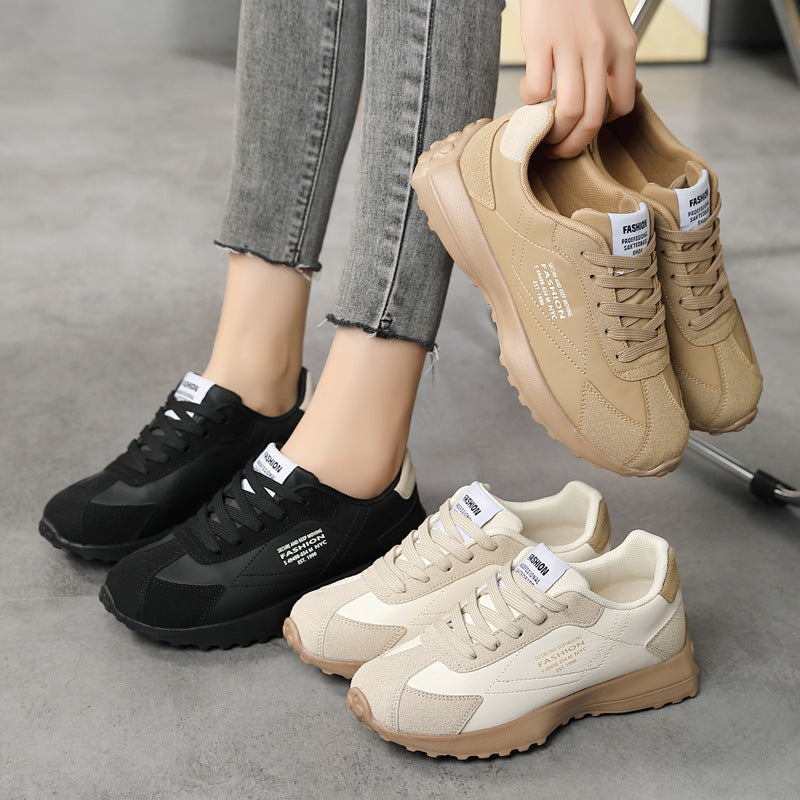 Damen Modische Sneaker mit atmungsaktiver und stoßdämpfender Sohle