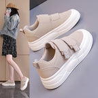 Damen Sneakers mit praktischem Klettverschluss und modischer Plattform R&B