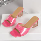 Damen Glamouröse Absatzsandalen R&B