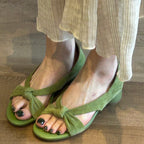 Damen Sandalen mit modischem Knoten-Design und komfortablem Fußbett R&B