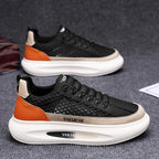 Damen Sportliche Sneakers mit atmungsaktiver Netzstruktur und leichter Laufsohle R&B