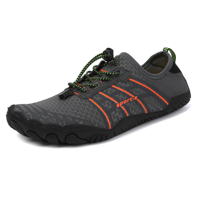 Damen flexible Wassersportschuhe mit rutschfester Sohle und elastischem Schnürsystem R&B