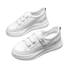 Damen Bequeme Slip-On Sneakers mit elastischen Riemen