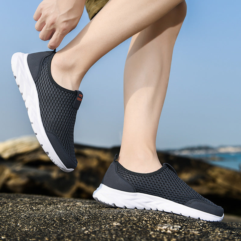Damen Atmungsaktive Slip-On Laufschuhe mit innovativer Sohlentechnologie