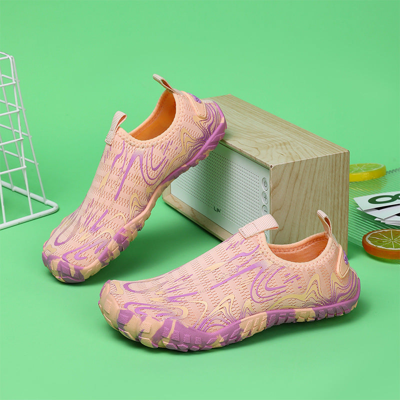 Damen Aquaschuhe mit rutschfester Sohle und elastischem Design R&B