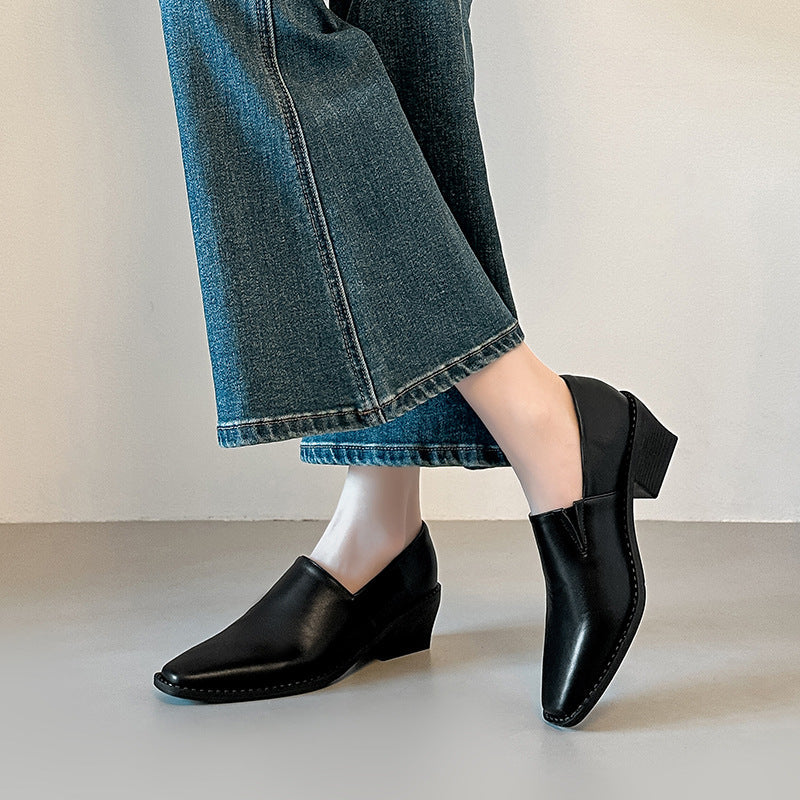 Damen Elegante Halbschuhe mit modischem Absatz R&B