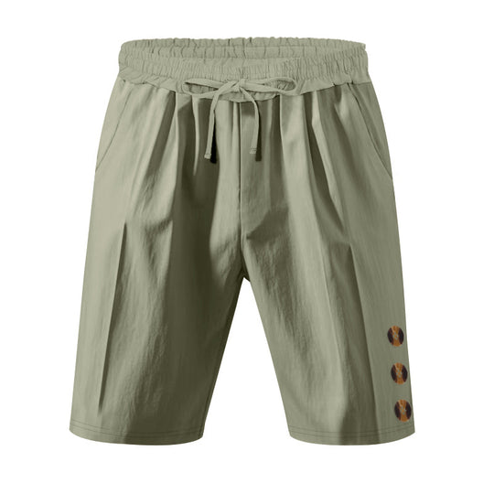 Herren lässige Sport-Shorts mit elastischem Bund und praktischen Seitentaschen R&B