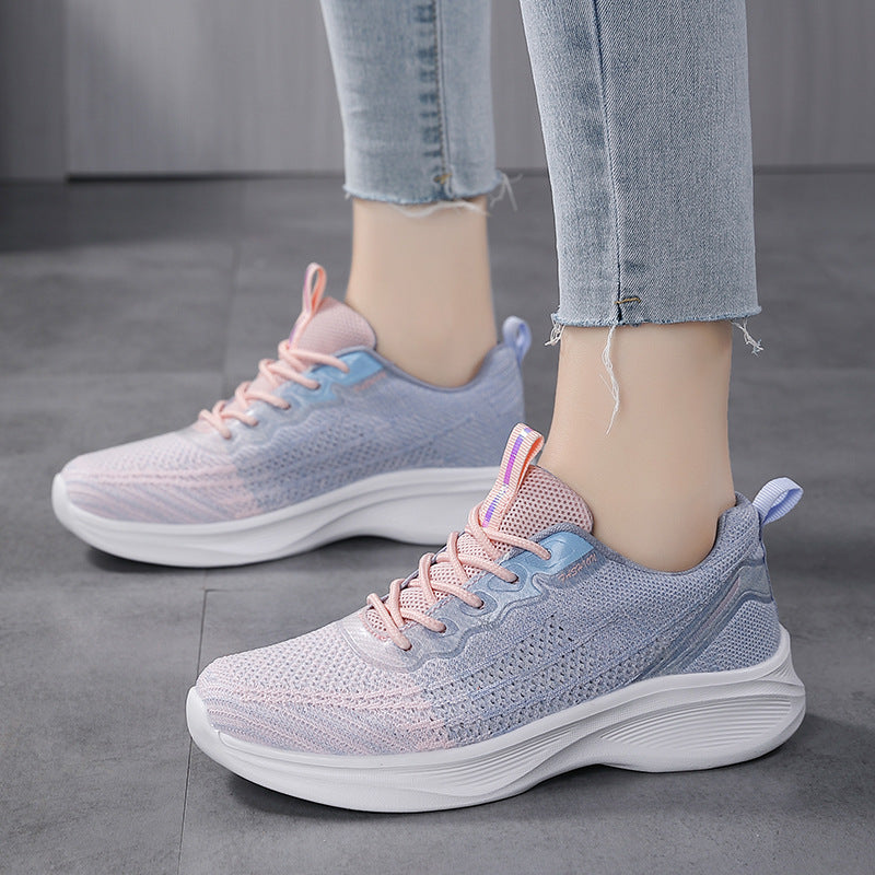 Damen Sportliche Laufschuhe mit atmungsaktiver Mesh-Konstruktion und bequemer Dämpfung R&B