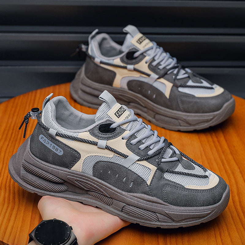 Damen Sportliche Sneakers mit atmungsaktiver Netzstruktur und dämpfender Sohle