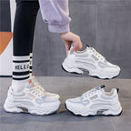 Damen Sportliche Sneakers mit atmungsaktivem Obermaterial und dämpfender Sohle R&B