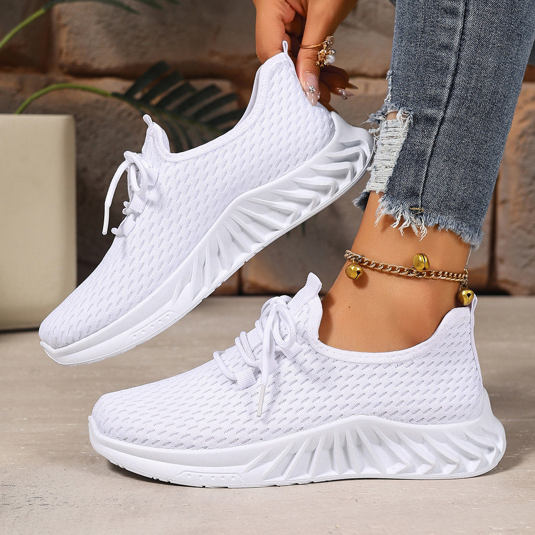 Damen Sportliche Atmungsaktive Sneakers mit flexiblem Sohlenkonzept R&B