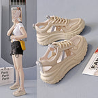 Damen Trendige Chunky Sneakers mit atmungsaktiver Mesh-Oberfläche und ergonomischem Design R&B