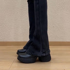 Damen Komfortable Plattform-Clogs mit rutschfester Sohle und ergonomischem Design