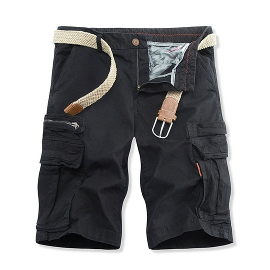 Herren Robuste Multi-Taschen Cargo-Shorts R&B