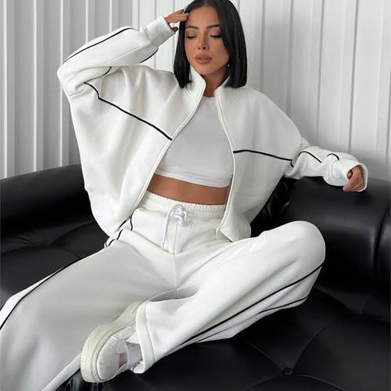 Damen stylisches Sport-Set mit modischem Schnitt R&B