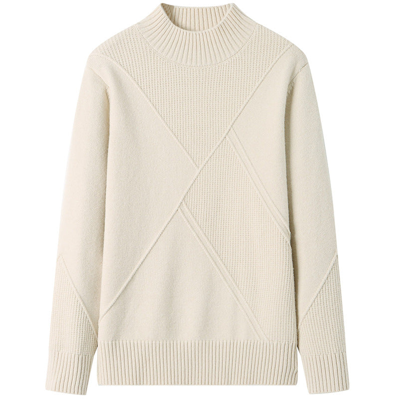 Damen eleganter Pullover mit strukturiertem Rippdesign R&B