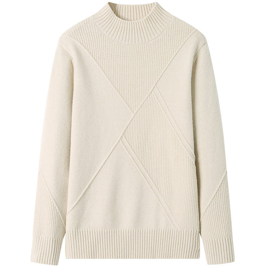 Damen eleganter Pullover mit strukturiertem Rippdesign R&B