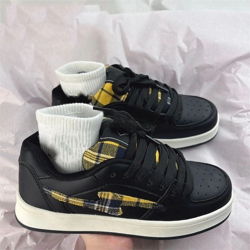 Damen Sportliche Sneakers mit grafischem Design