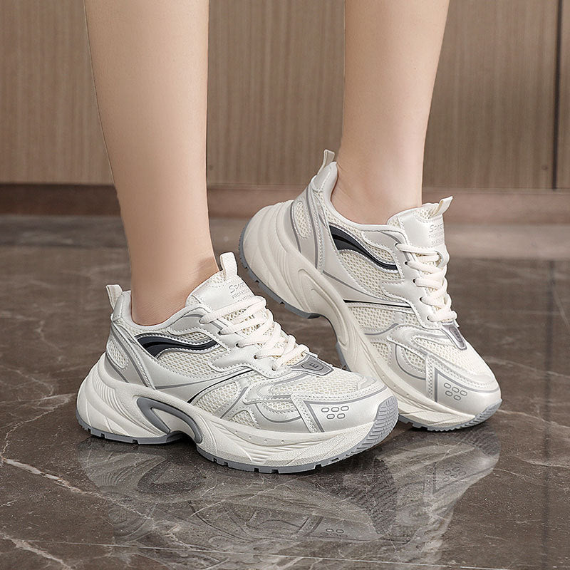 Damen Laufschuhe mit atmungsaktivem Obermaterial und stoßdämpfender Sohle R&B