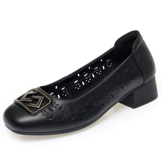 Damen Ballerinas mit modischen Cut-Outs und eleganter Verzierung R&B
