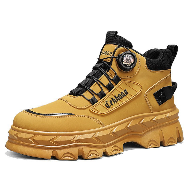 Damen Modische hohe Sneakers mit robustem Obermaterial und rutschfester Sohle R&B