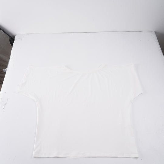 Damen lässiges Oversize-T-Shirt aus weichem Jersey R&B