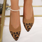 Damen Stilvolle und komfortable Ballerinas mit großem Schleifendetail R&B
