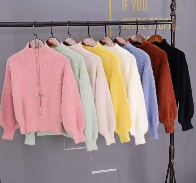 Damen Kuscheliger Pullover R&B