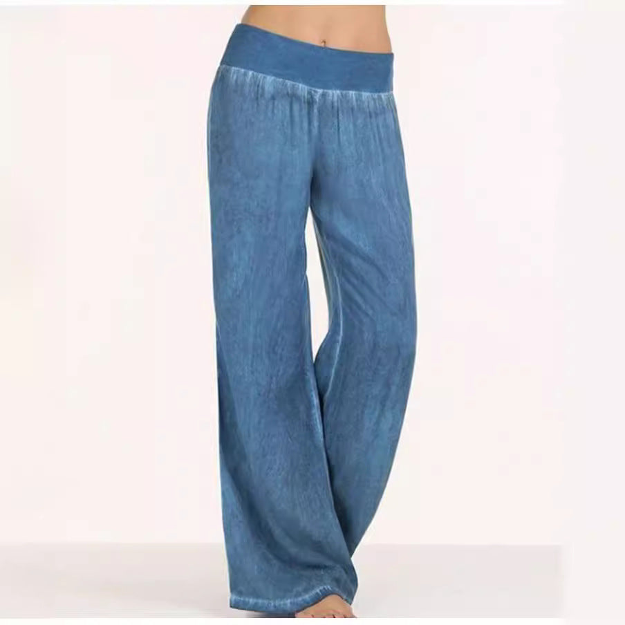 Damen lässige Weite Hose R&B