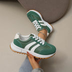 Damen Freizeitsneaker mit atmungsaktiver Oberflächenstruktur und rutschfester Sohle R&B