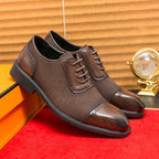 Damen Elegante Schnürschuhe mit hochwertigem Leder und klassischem Design R&B