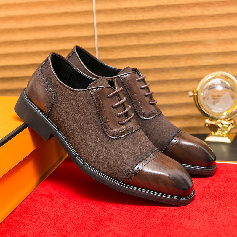 Damen Elegante Schnürschuhe mit hochwertigem Leder und klassischem Design R&B