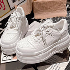 Damen Plateausneaker mit stylishem Design und atmungsaktivem Obermaterial R&B