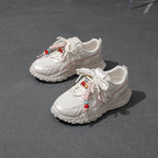 Damen Sportliche Sneaker mit flexibler Laufsohle und atmungsaktiver Netzstruktur R&B