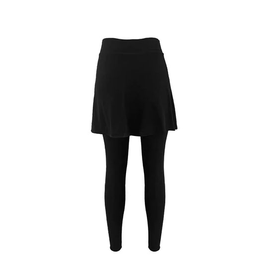Damen Leggings mit integrierter Skirtschnitt R&B