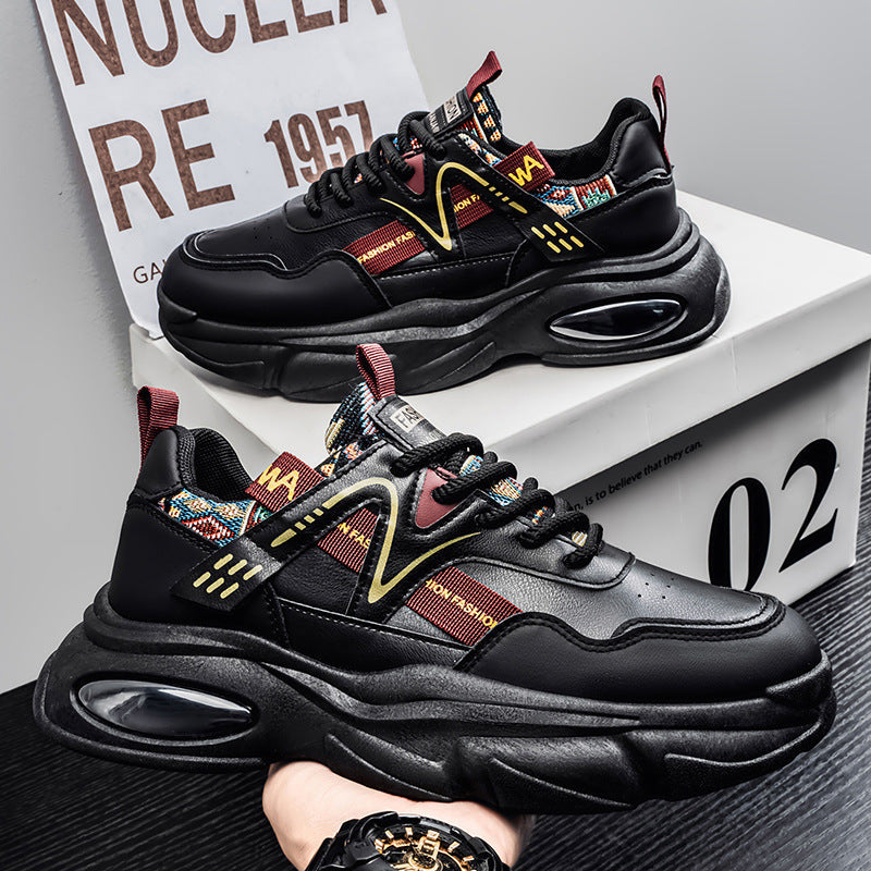 Damen Sportliche Chunky Sneakers mit atmungsaktivem Mesh-Obermaterial und gepolsterter Sohle R&B