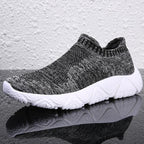 Damen Sportliche Strick-Sneaker mit rutschfester Sohle