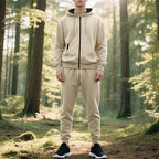 Herren sportlicher Hoodie und Jogginghose Set R&B