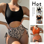 Damen Hochgeschnittener Badeanzug mit Cut-Out-Design R&B