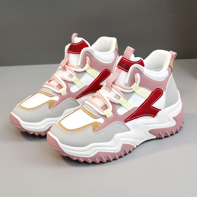 Damen Sportliche Chunky Sneakers mit dämpfender Sohle und atmungsaktivem Obermaterial R&B